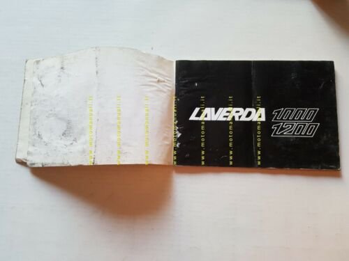 Laverda 1000-1200 1979 manuale uso originale moto ITALIANO owner's manual