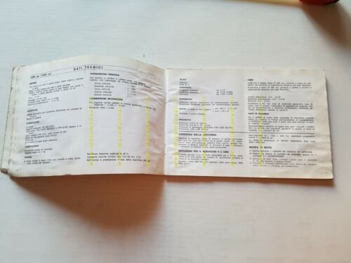 Laverda 1000-1200 1979 manuale uso originale moto ITALIANO owner's manual