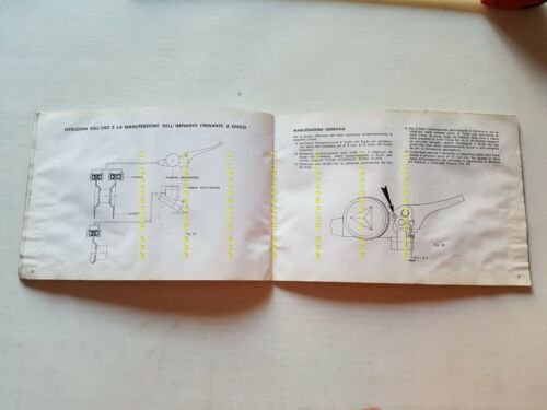Laverda 1000-1200 1979 manuale uso originale moto ITALIANO owner's manual