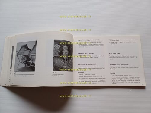Laverda 1000-1200 manuale uso manutenzione libretto originale owner's manual