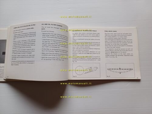 Laverda 1000-1200 manuale uso manutenzione libretto originale owner's manual