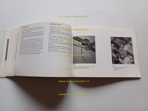 Laverda 1000-1200 manuale uso manutenzione libretto originale owner's manual