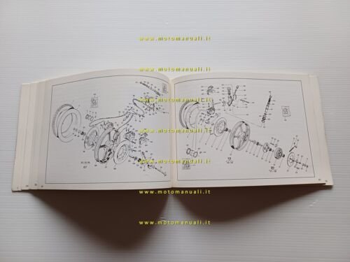 Laverda 1000-1200 manuale uso manutenzione libretto originale owner's manual