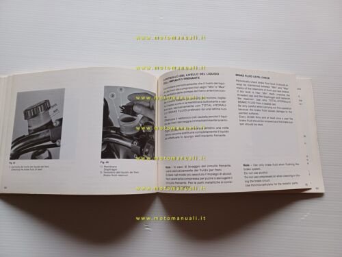 Laverda 1000-1200 manuale uso manutenzione libretto originale owner's manual