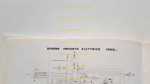 Laverda 1000 1977 manuale uso manutenzione libretto originale owner's manual