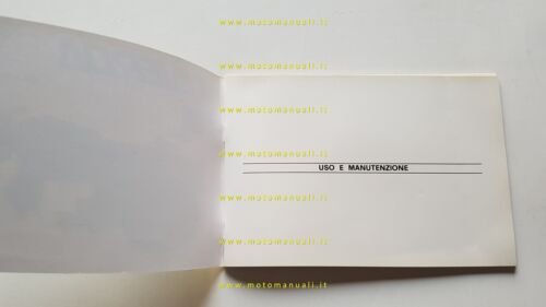 Laverda 1000 1977 manuale uso manutenzione libretto originale owner's manual