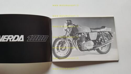 Laverda 1000 1977 manuale uso manutenzione libretto originale owner's manual
