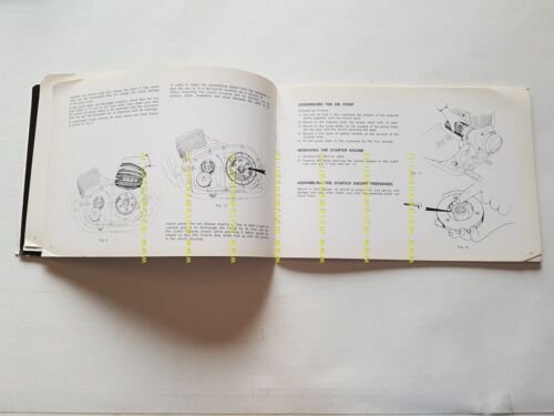 Laverda 1000 1977 manuale uso manutenzione originale INGLESE ENGLISH TEXT