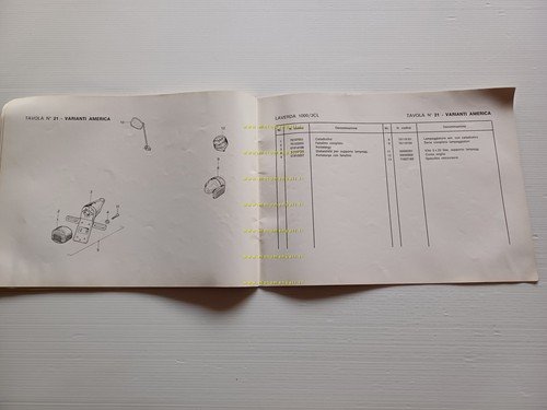 Laverda 1000 3C 1978 catalogo ricambi originale spare parts catalogue