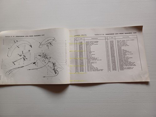 Laverda 1000 3C 1978 catalogo ricambi originale spare parts catalogue