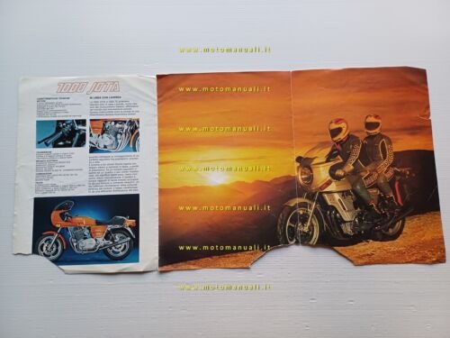 Laverda 1000 3C Jota - 1200 TS 1981 depliant ITALIANO …