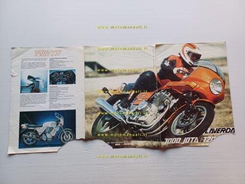 Laverda 1000 3C Jota - 1200 TS 1981 depliant ITALIANO …