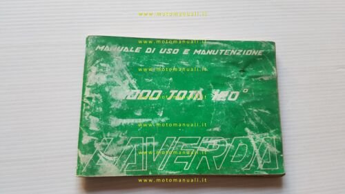 Laverda 1000 Jota 120 1981 manuale uso manutenzione libretto originale …