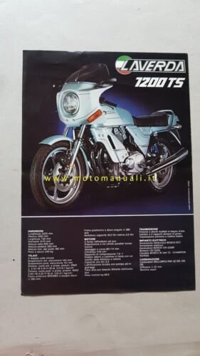 Laverda 1000 Jota 1200 TS 1981 depliant moto originale motorcycle …