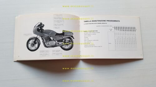 Laverda 1000 RGS 1982 libretto tagliandi garanzia originale nuovo