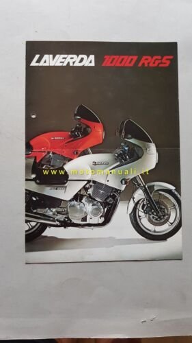 Laverda 1000 RGS depliant originale italiano genuine brochure