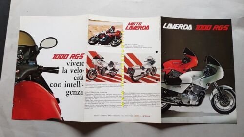 Laverda 1000 RGS depliant originale italiano genuine brochure