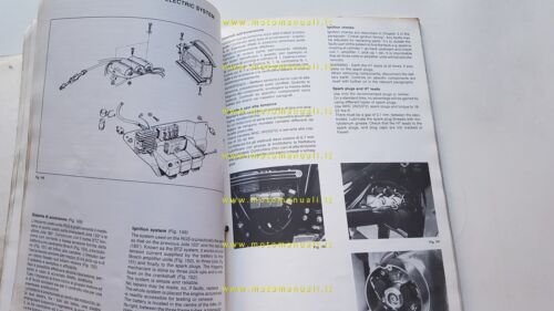 Laverda 1000 RGS-RGA manuale officina italiano inglese originale