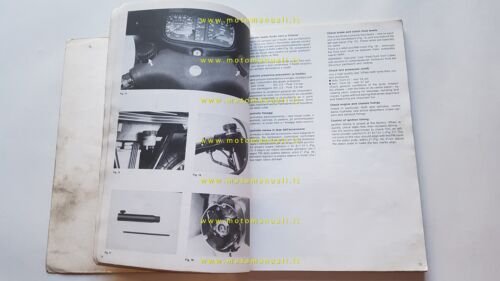 Laverda 1000 RGS-RGA manuale officina italiano inglese originale