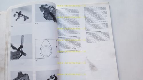 Laverda 1000 RGS-RGA manuale officina italiano inglese originale