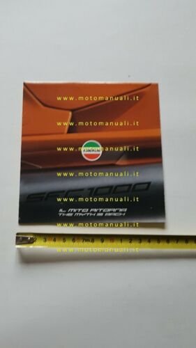 Laverda 1000 SFC prototipo 2003 depliant originale moto brochure