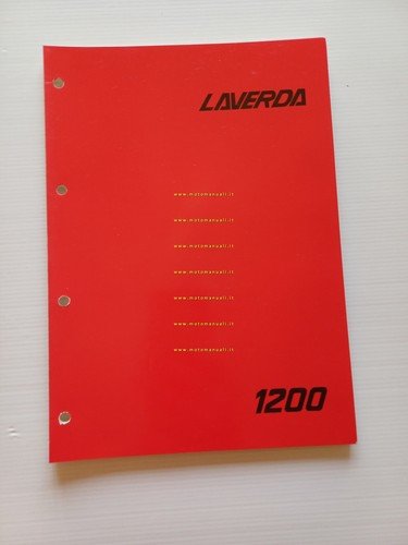 Laverda 1200 catalogo ricambi originale spare parts catalogue