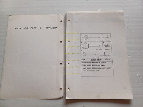 Laverda 125 GS Lesmo 1986 catalogo ricambi originale Spare Parts …