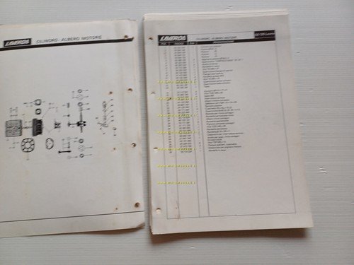 Laverda 125 GS Lesmo 1986 catalogo ricambi originale Spare Parts …