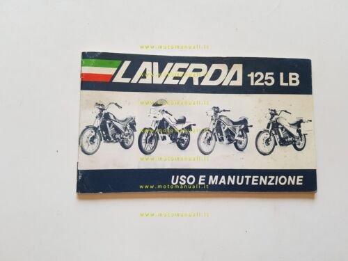 Laverda 125 LB manuale uso manutenzione libretto originale