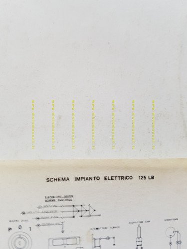 Laverda 125 LB manuale uso manutenzione libretto originale