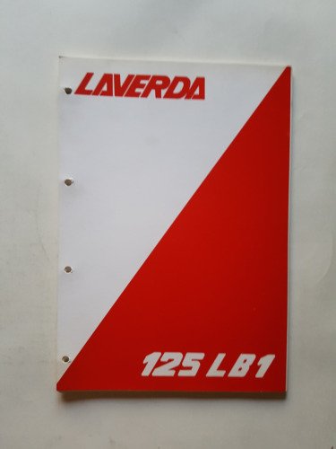 Laverda 125 LB1 1985 catalogo ricambi originale spare parts catalogue