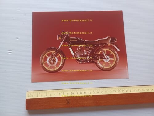 Laverda 125 LZ foto cartella stampa originale press kit photo