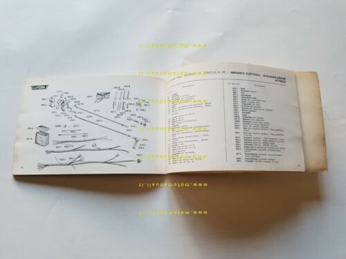 Laverda 125 Trail -America - Sport 1966 manuale uso + …