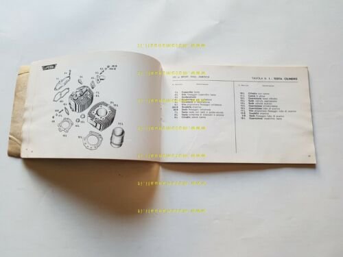 Laverda 125 Trail -America - Sport 1966 manuale uso + …