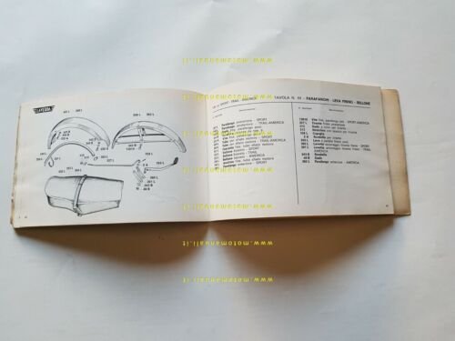 Laverda 125 Trail -America - Sport 1966 manuale uso + …