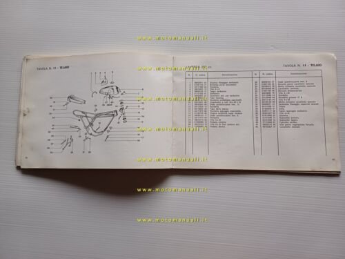 Laverda 250 2T Chott 1974 manuale uso + CATALOGO RICAMBI …