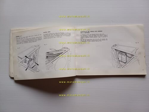 Laverda 250 2T Chott 1974 manuale uso + CATALOGO RICAMBI …