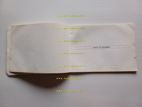 Laverda 250 2T Chott 1974 manuale uso + CATALOGO RICAMBI …