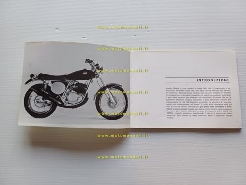 Laverda 250 Chott 1974 manuale uso manutenzione libretto originale owners …