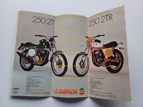 Laverda 250 Chott 2T - 2TR depliant originale italiano