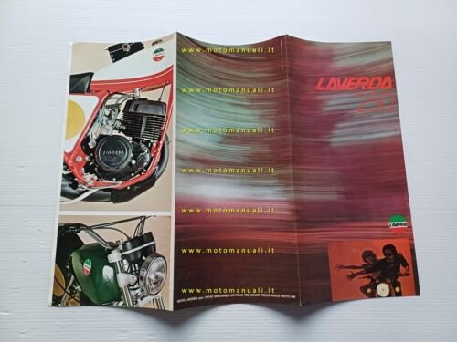 Laverda 250 Chott 2T - 2TR depliant originale italiano