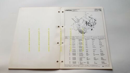 Laverda 250 LH2 VARIANTI catalogo ricambi LH1 originale parts catalog …