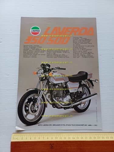 Laverda 350 - 500 - Formula depliant originale brochure