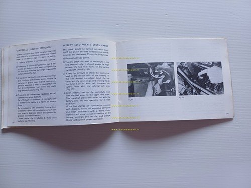 Laverda 350 - 500 manuale uso manutenzione libretto istruzioni originale