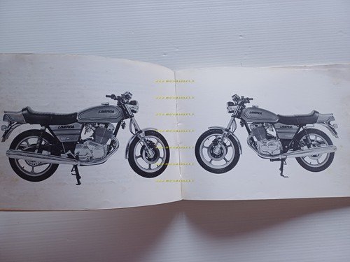 Laverda 350 - 500 manuale uso manutenzione libretto istruzioni originale