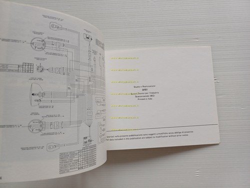 Laverda 350 - 500 manuale uso manutenzione libretto istruzioni originale