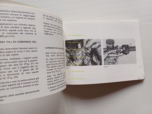 Laverda 350 - 500 manuale uso manutenzione libretto istruzioni originale