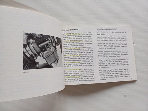 Laverda 350 - 500 manuale uso manutenzione libretto istruzioni originale