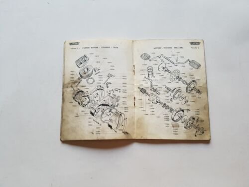 Laverda 48 2 tempi 1964 manuale uso manutenzione + catalogo …
