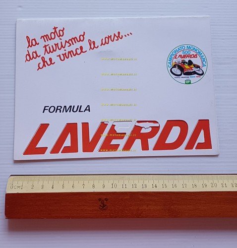 Laverda 500 Formula - 500-350 depliant italiano originale